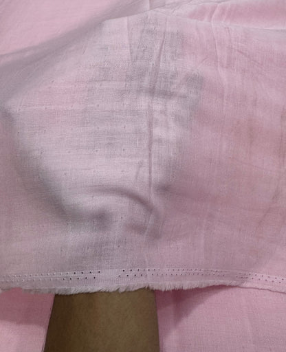 Buy Premium Soft Cotton Double Cloth Pink Fabric