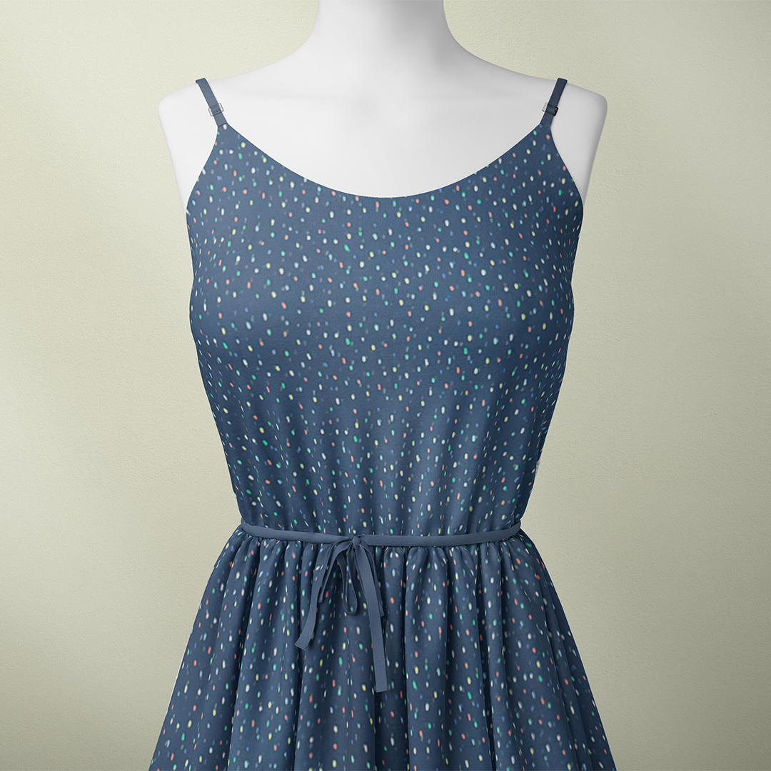 Buy Poly Georgette Candy Print - MAF 