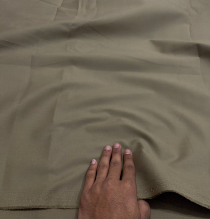 Buy Bottom Non Denim Twill Lycra Khaki Fabric
