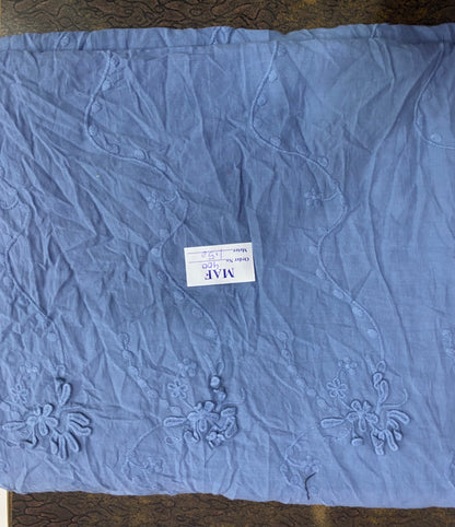 Buy Centimeter Premium Cotton Cambric Schiffli Allover Floral 1.50 Meter
