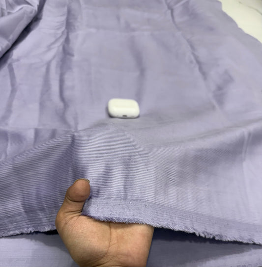 Buy Premium Corduroy Solid Lavender Fabric 18 Wales