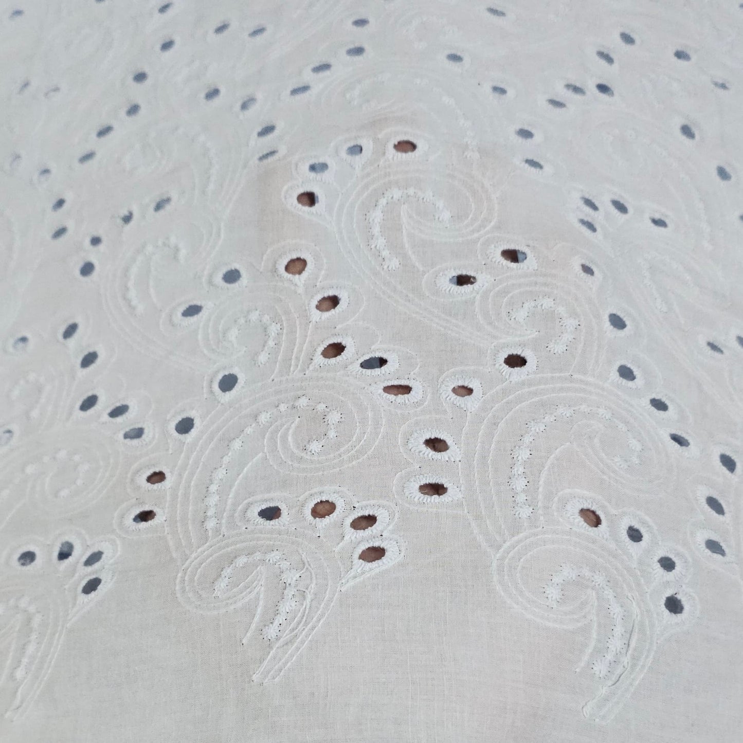 Buy Cotton Hakoba Dust Blue Peacock Head Fabric - MAF 