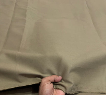 Buy Bottom Non Denim Twill Lycra Khaki Fabric