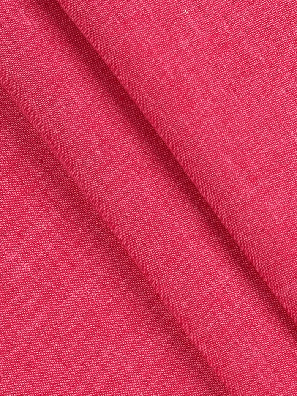 Buy Lab Certified Pure Linen Dark Pink Fabric - MAF 