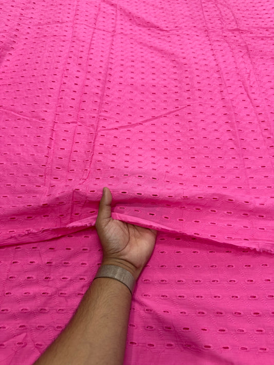 Buy Cotton Hakoba Pink Circle Traditional - MAF 