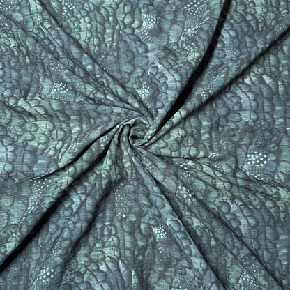Buy Chiffon Fish Shell Printed Fabric - MAF 