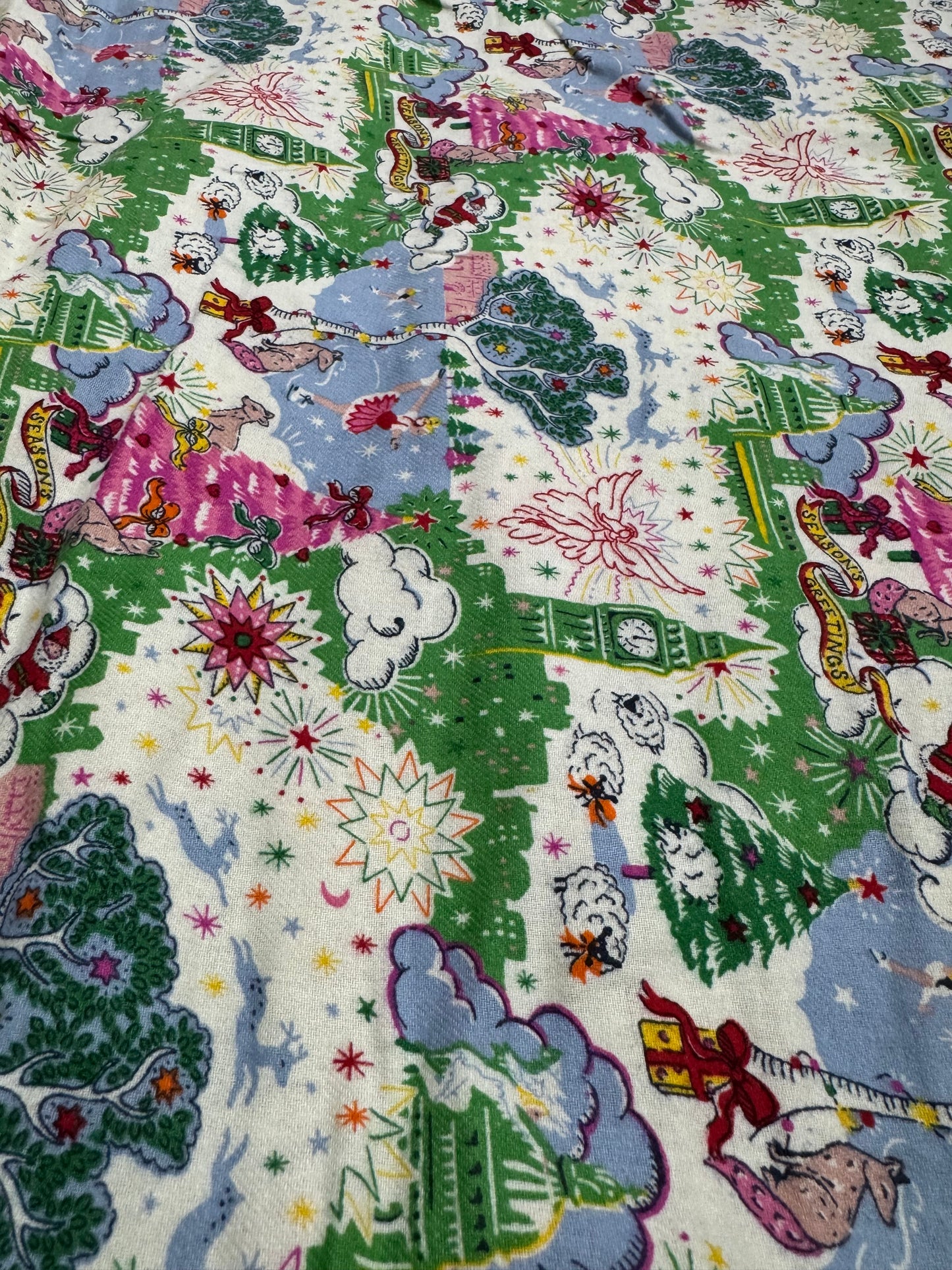 Buy Cotton Twill City Printed Fabric