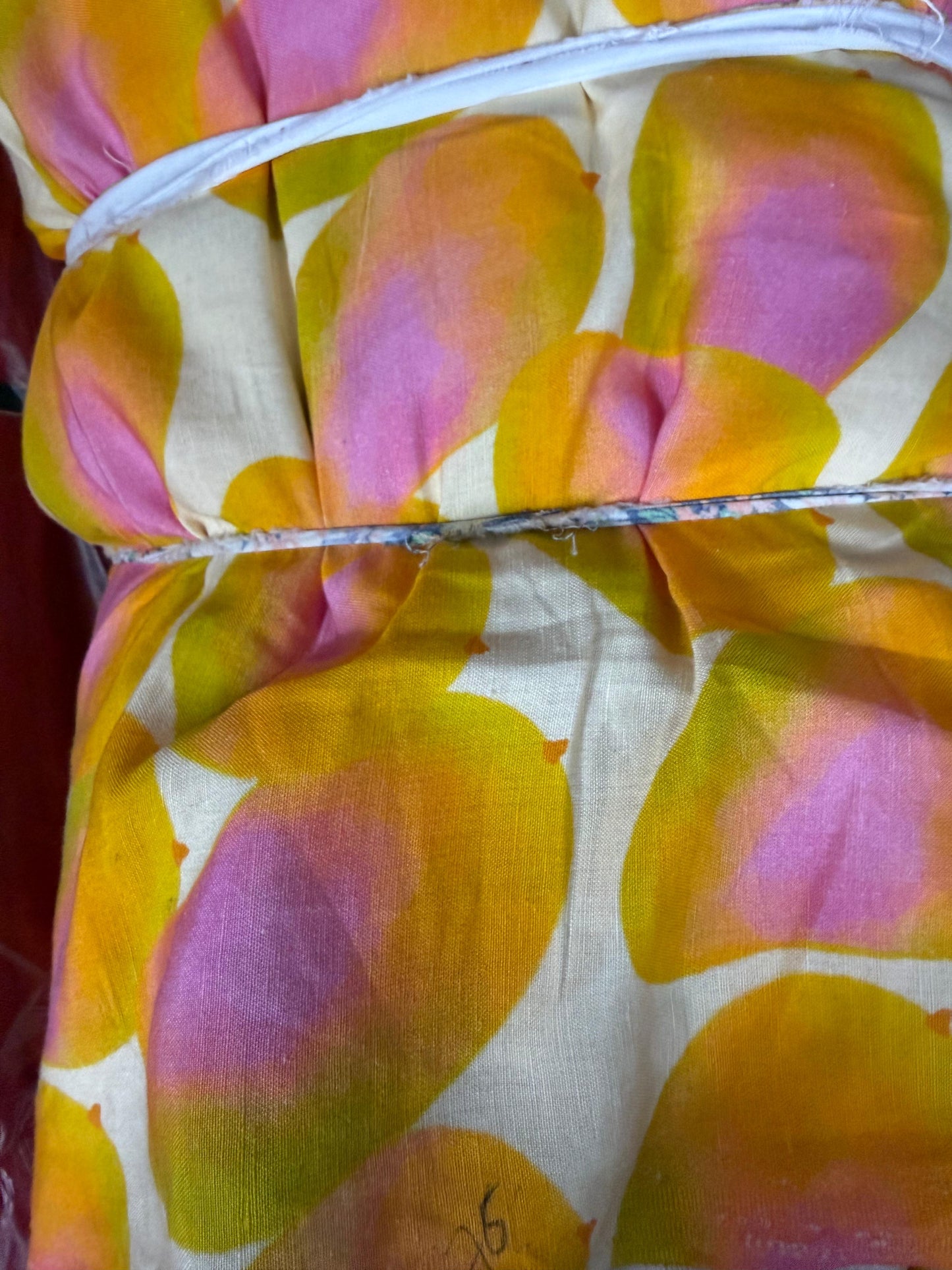 Buy Cotton Viscose Linen Mango 2.0 Printed Fabric