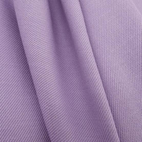 Buy Bottom Non Denim Twill Lycra Lilac Fabric - MAF 