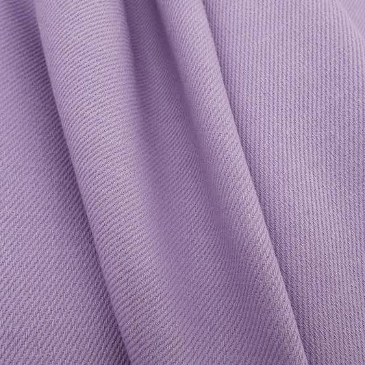 Buy Bottom Non Denim Twill Lycra Lilac Fabric - MAF 