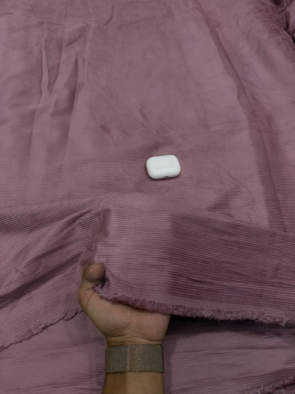 Buy Premium Corduroy Solid Dusty Mauve Pink Fabric 11 Wales