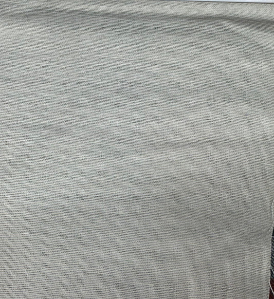 Buy Pure Linen Ivory Solid Fabric - MAF 