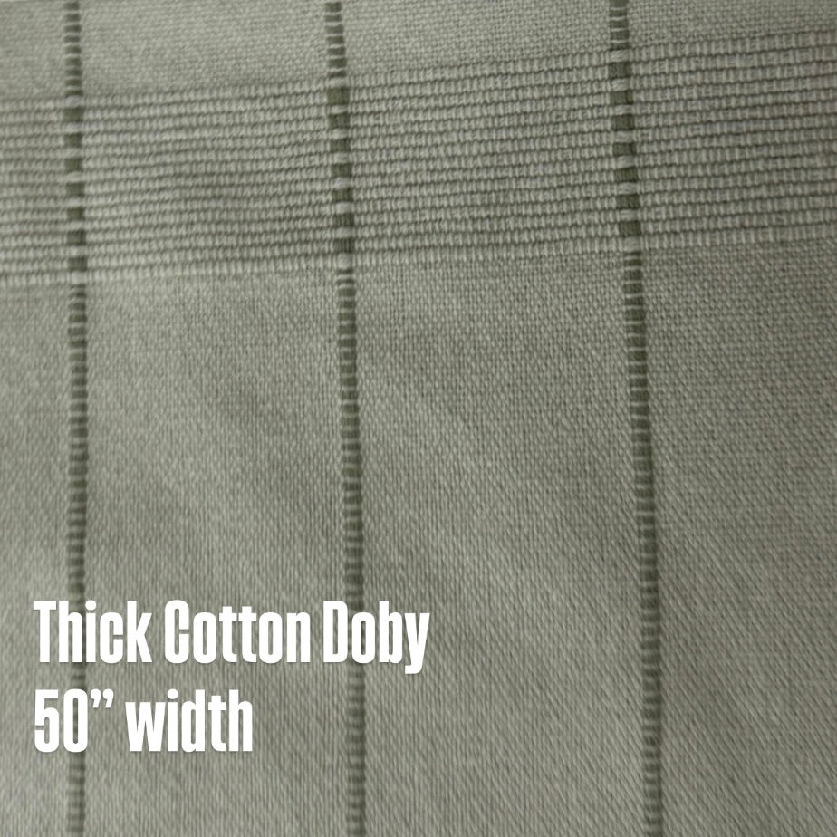 Buy Thick Cotton Doby Fabric