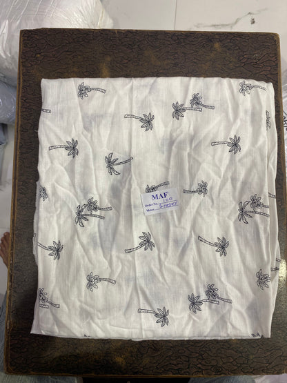 Buy Cutpiece Cotton Slub Print 1 Meter