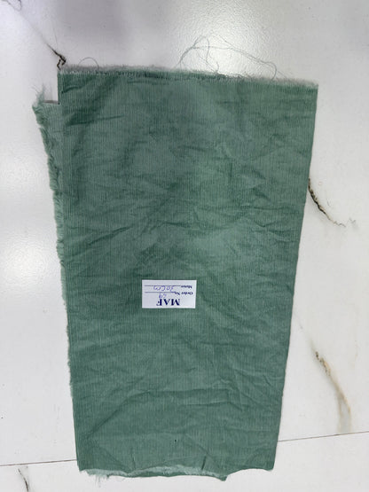 Buy Cutpiece Corduroy Solid Mint  30 centimeter