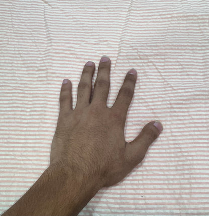 Buy Premium Cotton Seersucker Coral Pinstripe Fabric