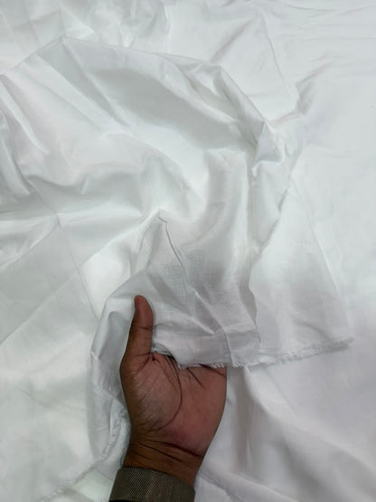 Buy 60s Cambric Premium Quality Bleach White Mill Made Fabric
