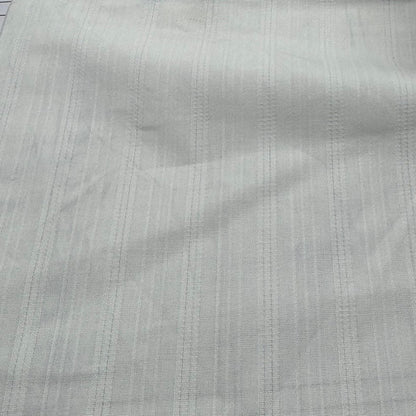 Buy Cotton Silk White Stripe Fabric
