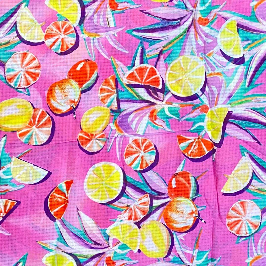 Buy Nursery Viscose Dobby Printed Fabric - MAF 