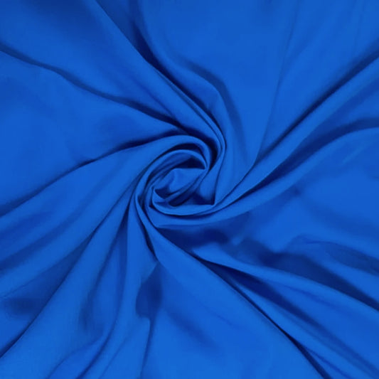 Buy Rayon Crepe Light Blue Solid Fabric - MAF 