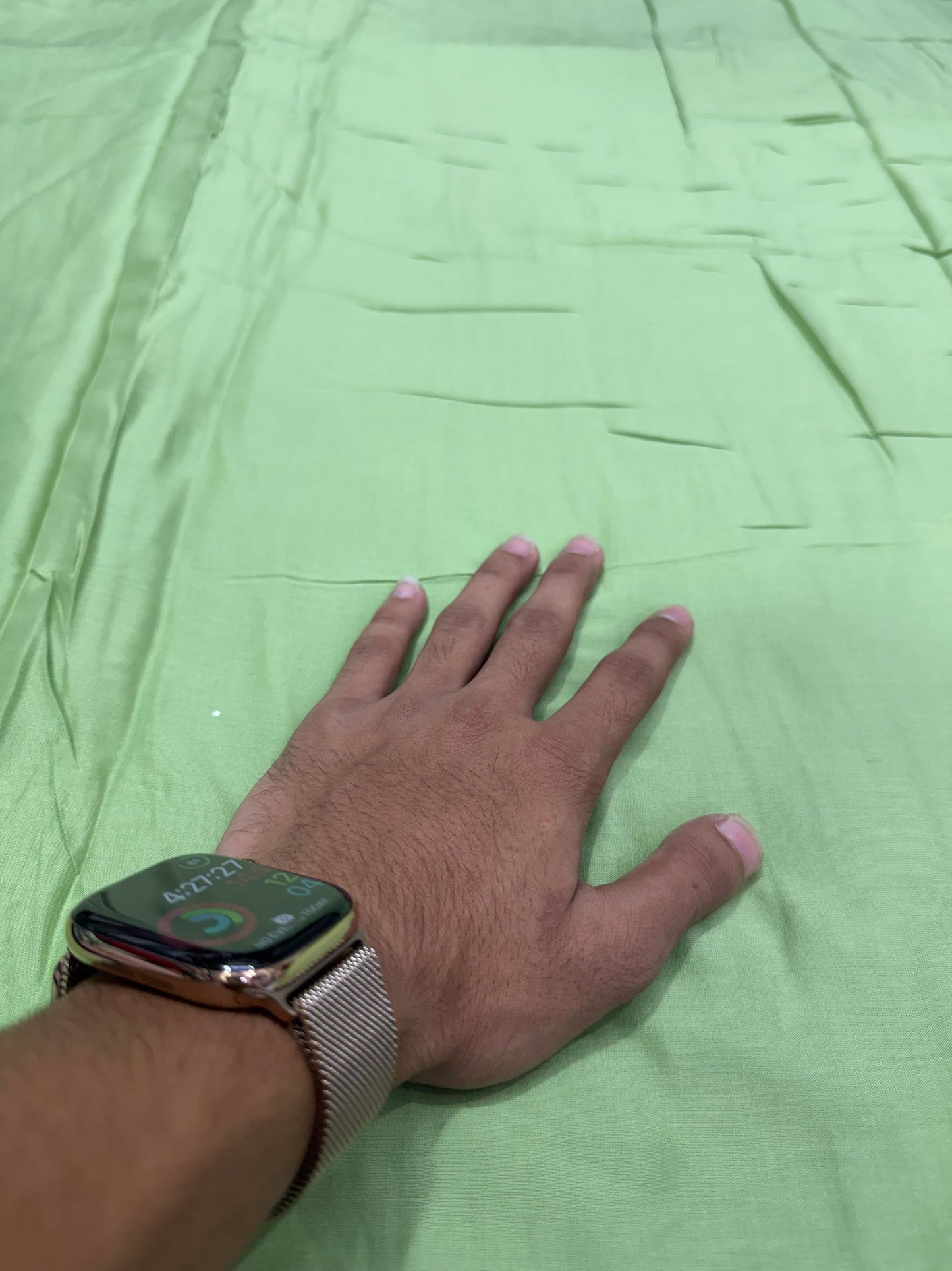 Buy Viscose Moss Green Fabric