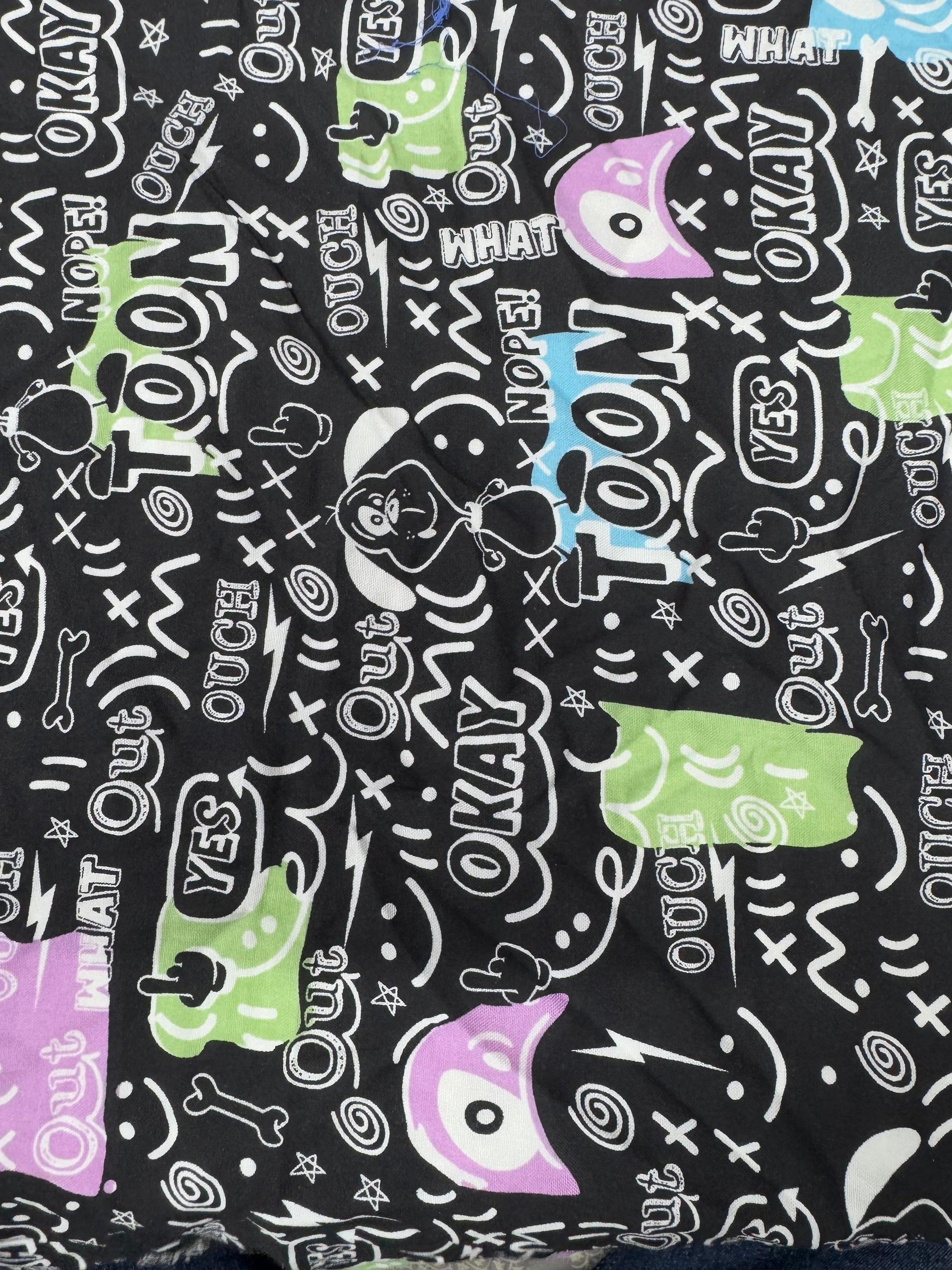 Buy Premium Viscose Rayon Robotic Print For Kids Fabric - MAF 