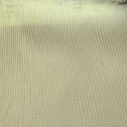 Georgette Pleated Baby Yellow Georgette Fabric