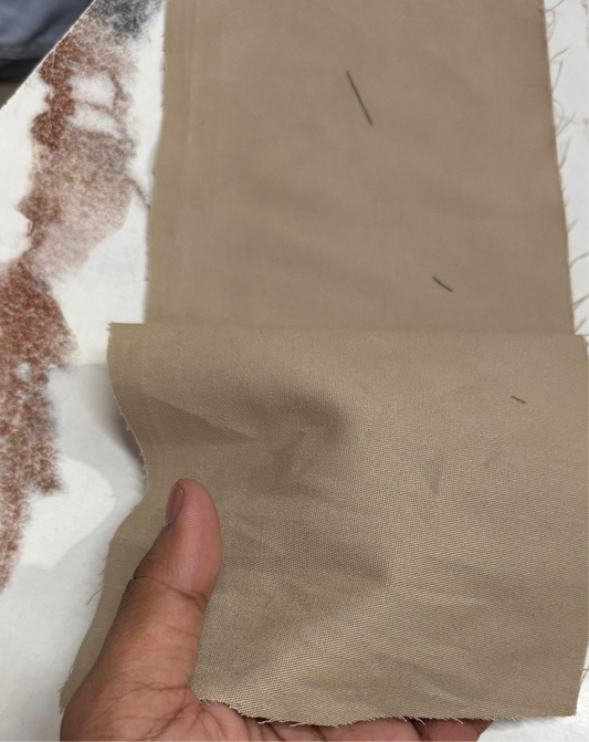 Buy Bottom Non Denim Twill Coffee Fabric - MAF 