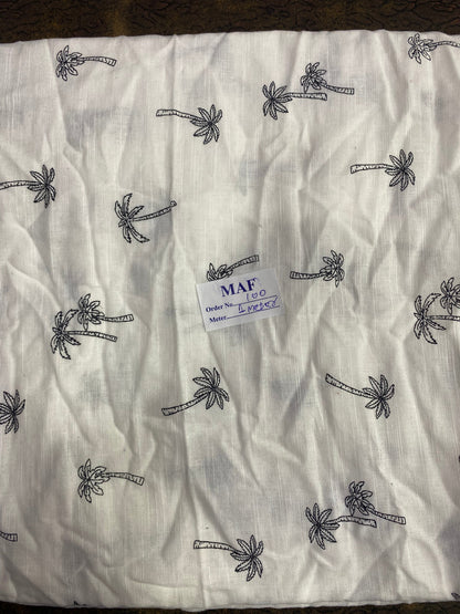 Buy Cutpiece Cotton Slub Print 1 Meter