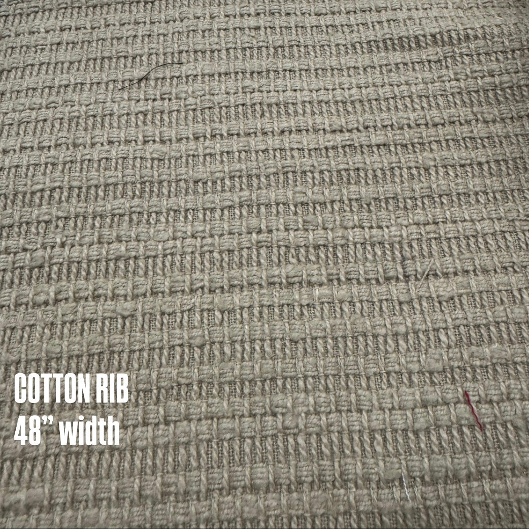 Buy Cotton Rib Fabric