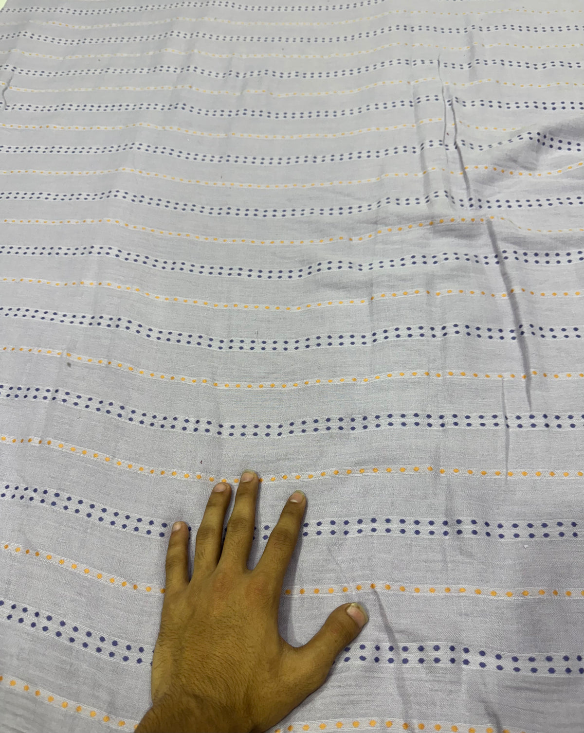 Buy Premium Cotton Double Cloth Dotted Rain Fabric