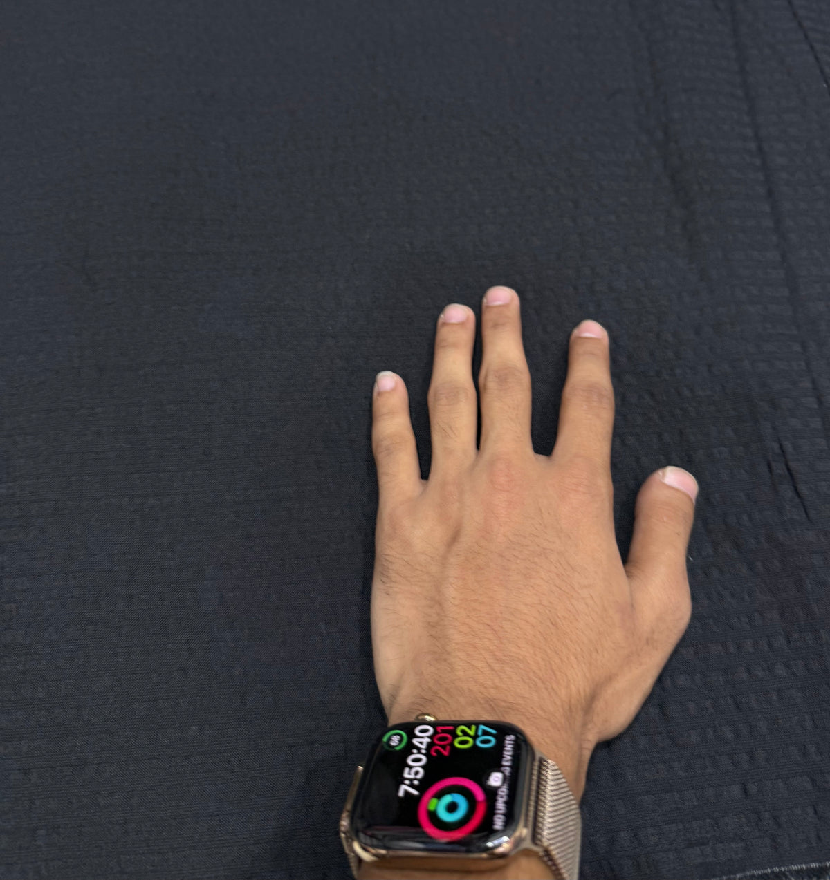 Buy Premium Seersucker Solid Black Fabric