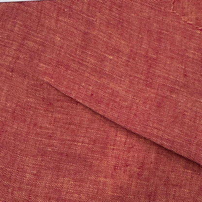 Buy Imported 100% Linen Washed Red Colour
