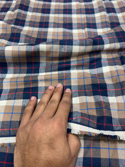 Buy Cotton Buy Premium Cotton Twill Heritage Tartan Fabric