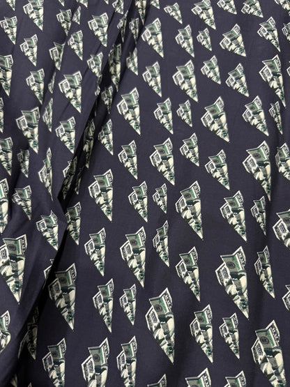 Buy Cotton Poplin Dollar Plain Printed Fabric