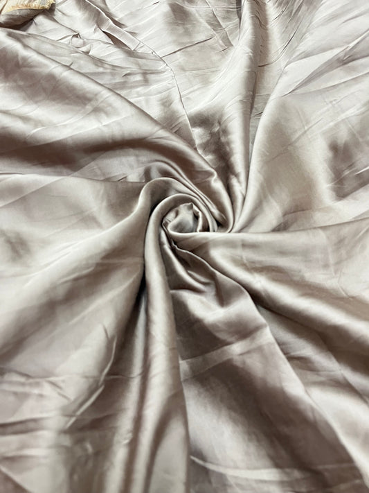 Buy Fine Premium Viscose Modal Satin Solid Mousse Fabric - MAF 