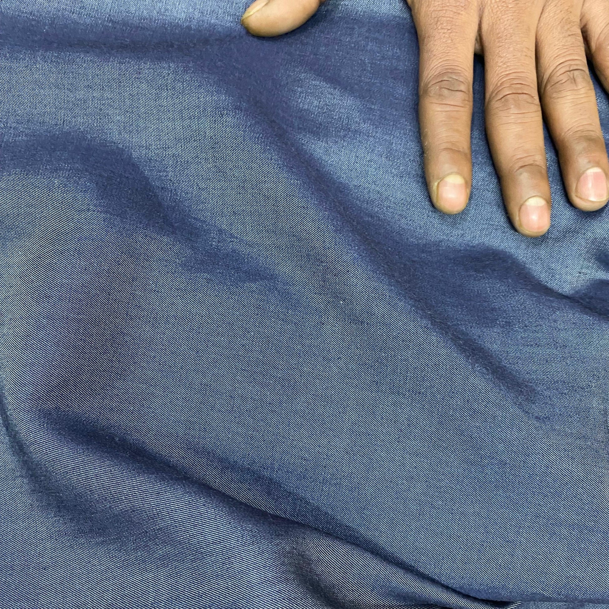 Buy Blue Silky Denim - MAF 