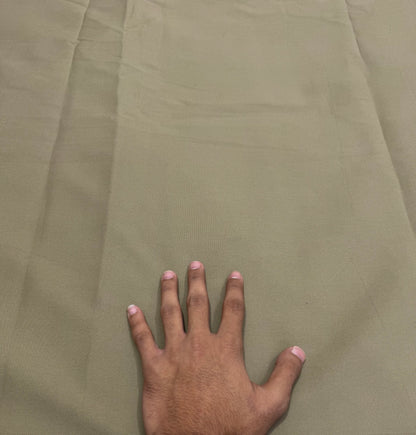 Buy Bottom Non Denim Twill Lycra Khaki Fabric