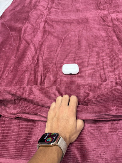 Buy Premium Corduroy Solid Dusty Mauve Pink Fabric 11 Wales