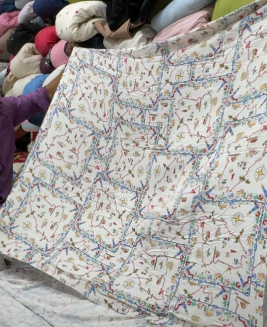 Buy Viscose Modal Sea Feel Printed Fabric