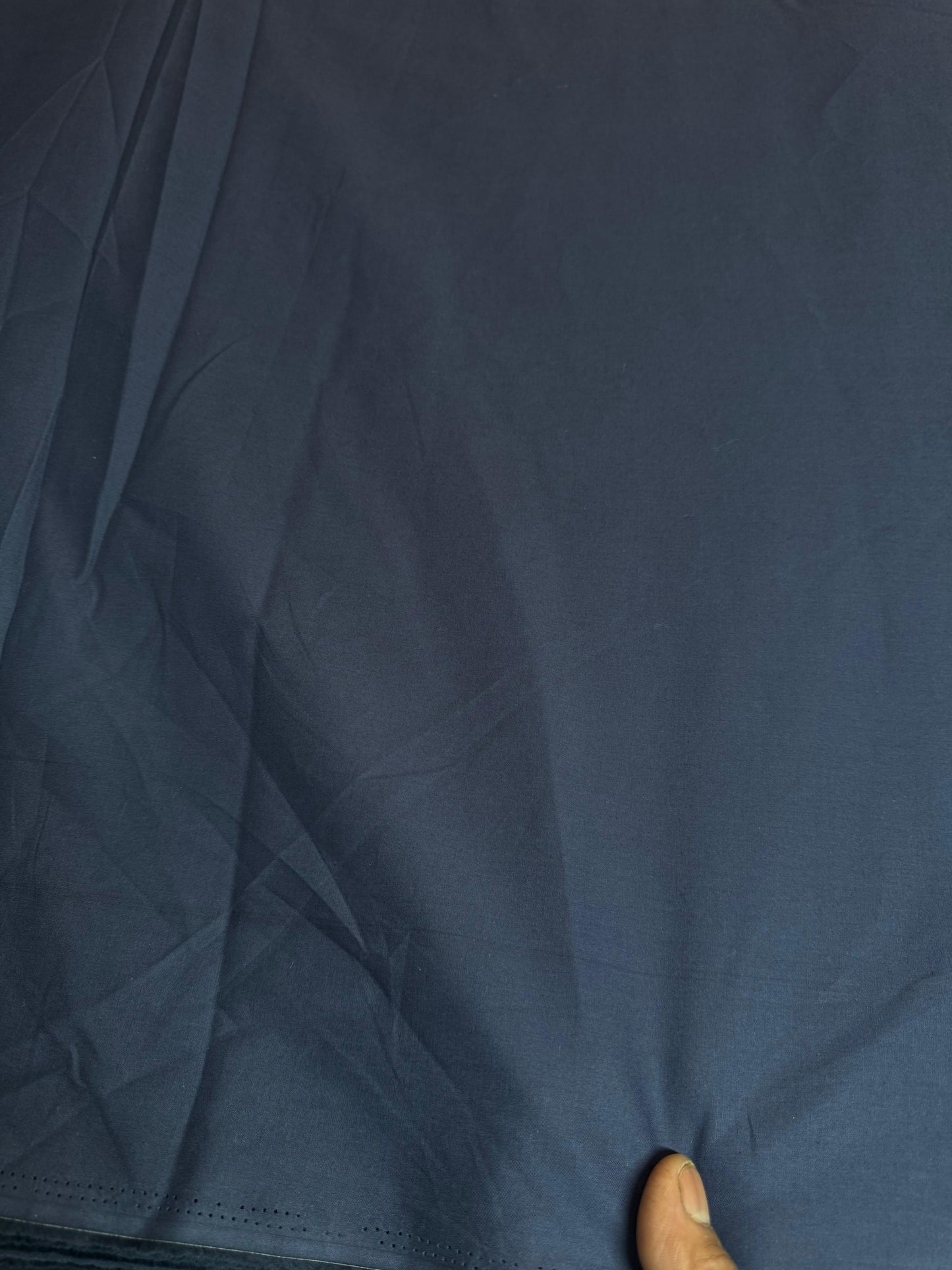 Buy 50s Poplin Navy Blue Fabric - MAF 