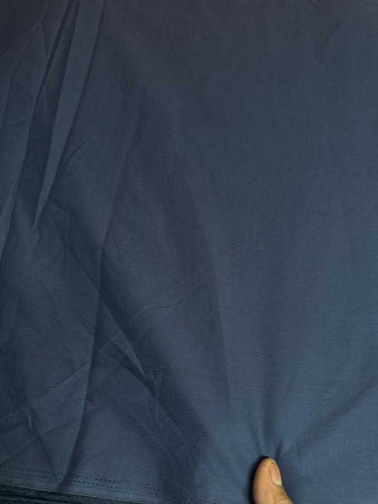 Buy 50s Poplin Navy Blue Fabric - MAF 