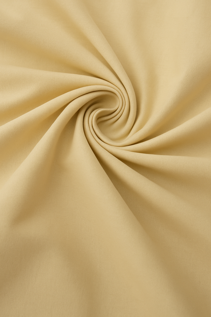 Buy Poplin Solid Ivory Fabric - MAF 