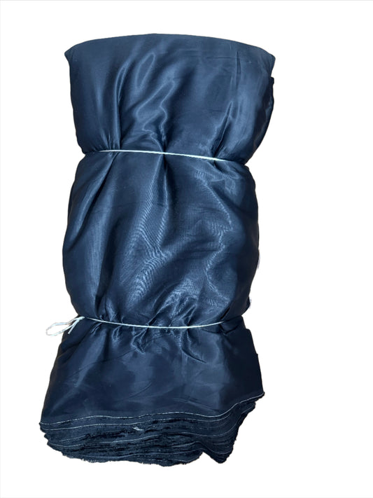 Buy Modal Satin Solid Plain Metal Blue - MAF 