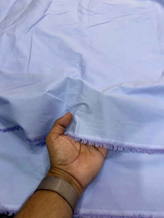 Buy Poplin Solid Fabric Powder Blue