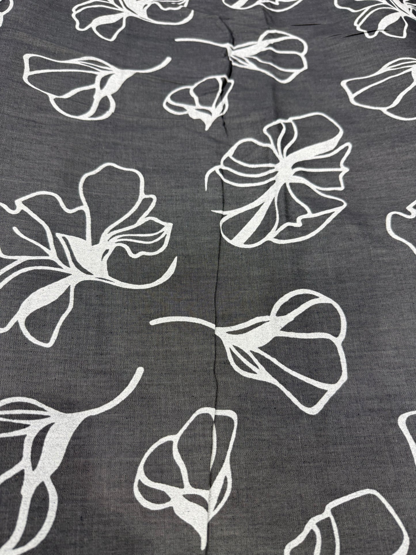 Buy Premium Cotton Denim Line Floral print
