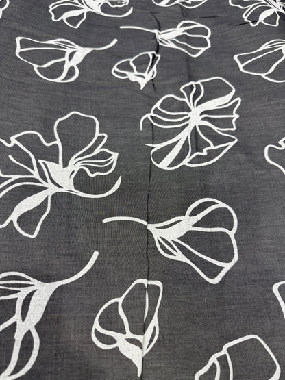 Buy Premium Cotton Denim Line Floral print