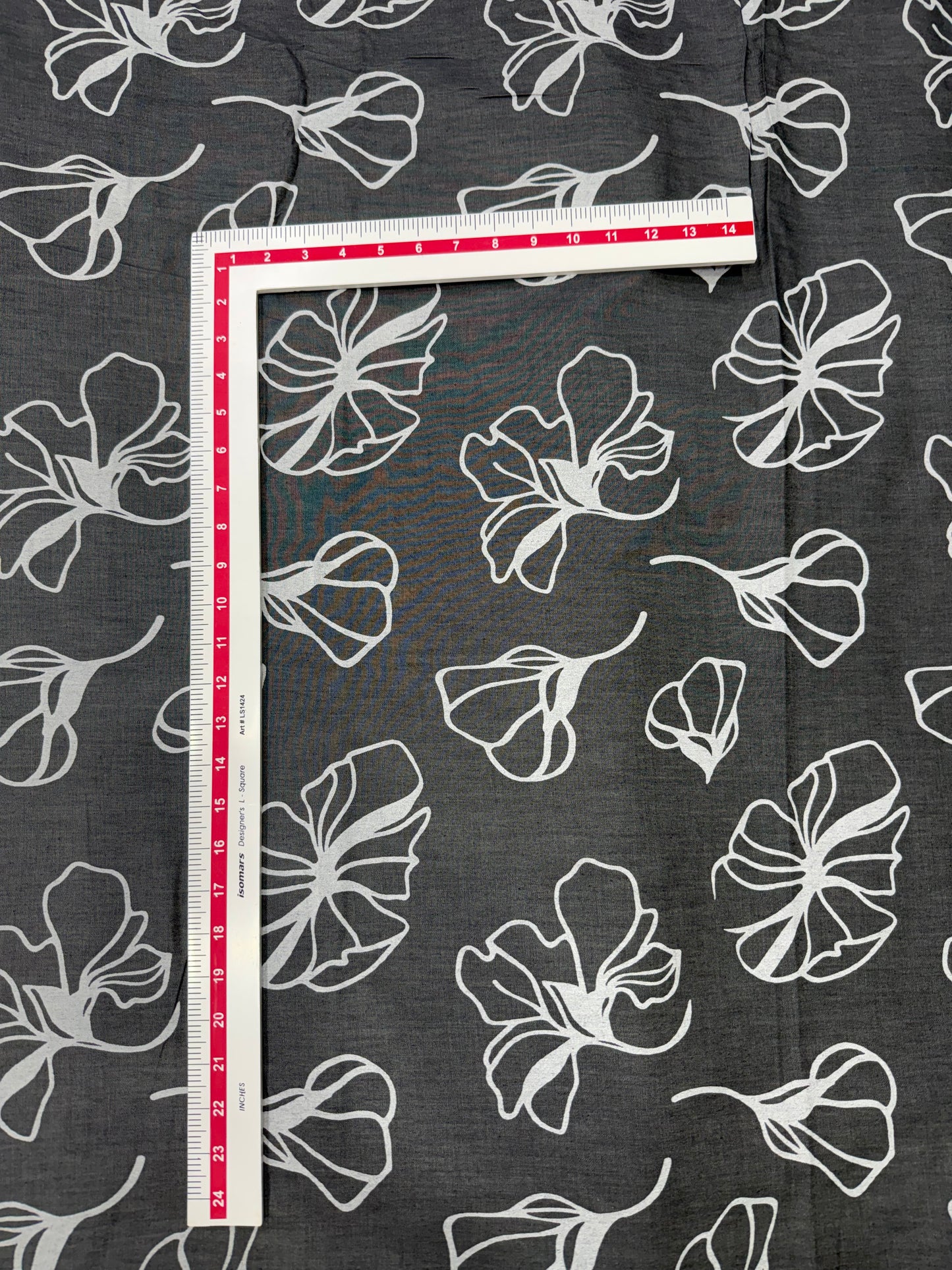 Buy Premium Cotton Denim Line Floral print