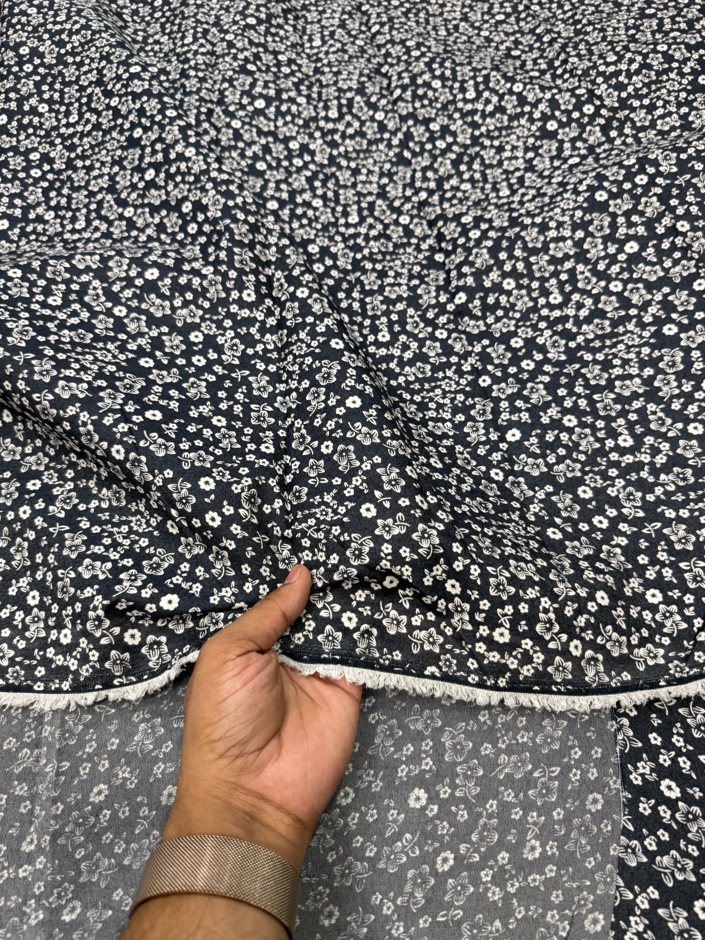 Buy Premium Cotton Cambric Meadow print