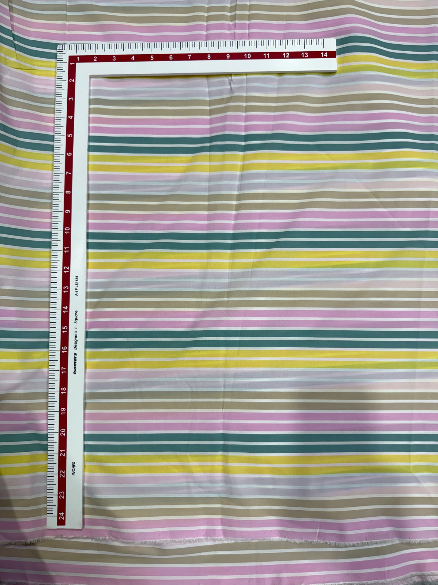 Buy Premium Cotton Poplin Pastel Stripe print
